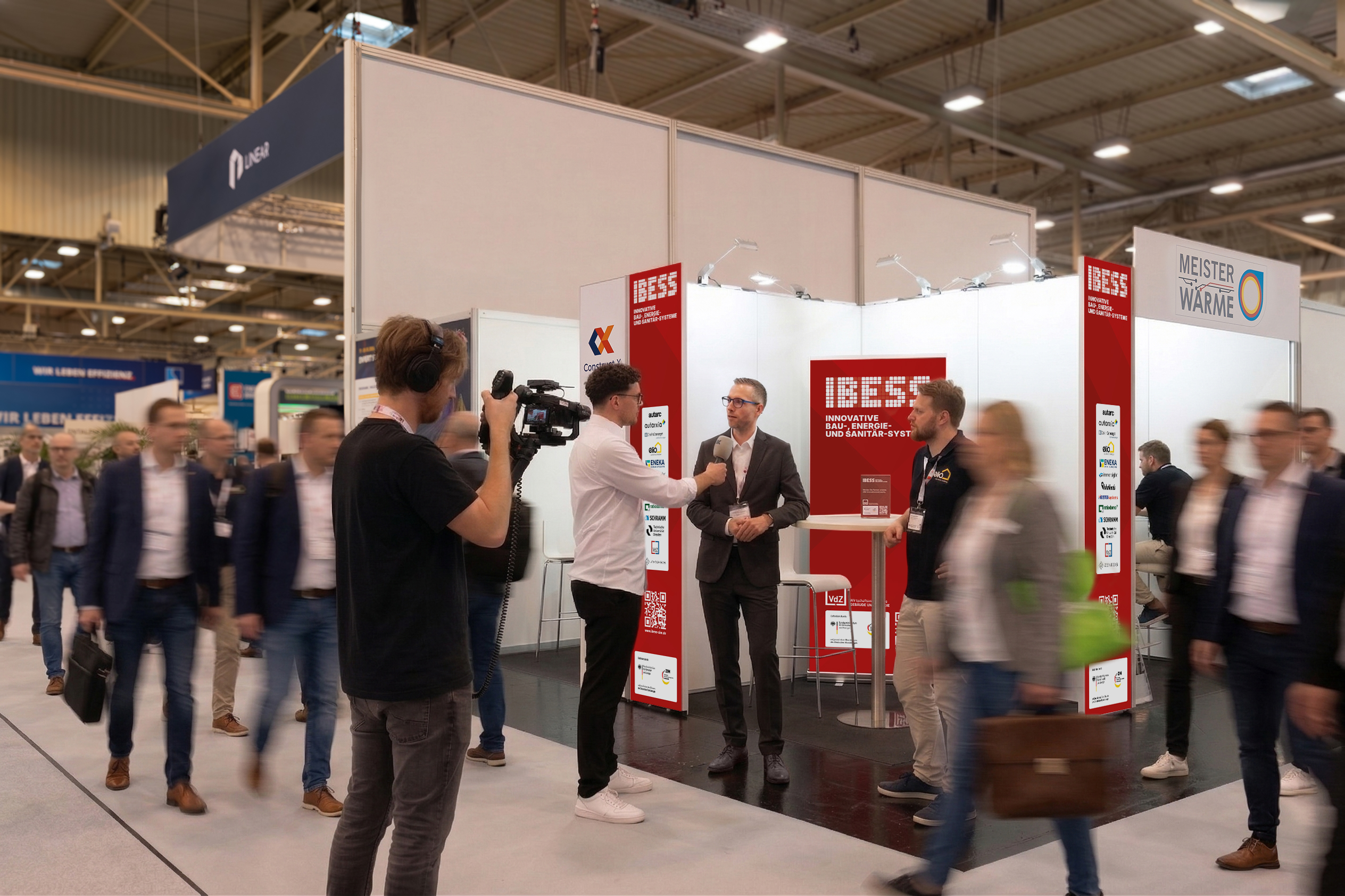 IBESS-Stand auf der SHK+E Essen